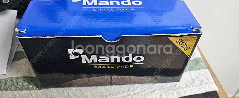스팅어 G70 브렘보 4P용 만도 패드--1