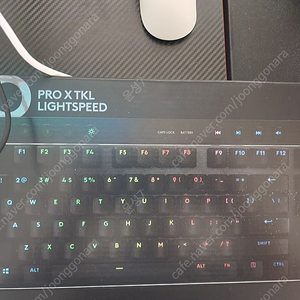 로지텍 g pro tkl 적축 키보드 팝니다