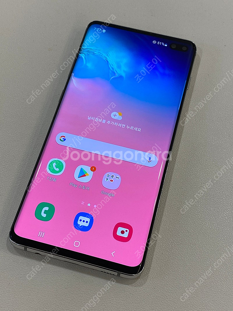 갤럭시 s10+ 플러스 공기계 128gb--1