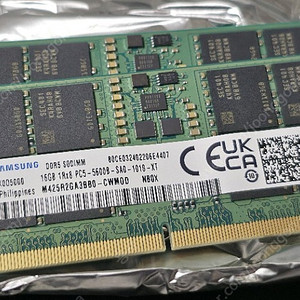 노트북용 삼성 DDR5-5600 16GB 새제품 판매