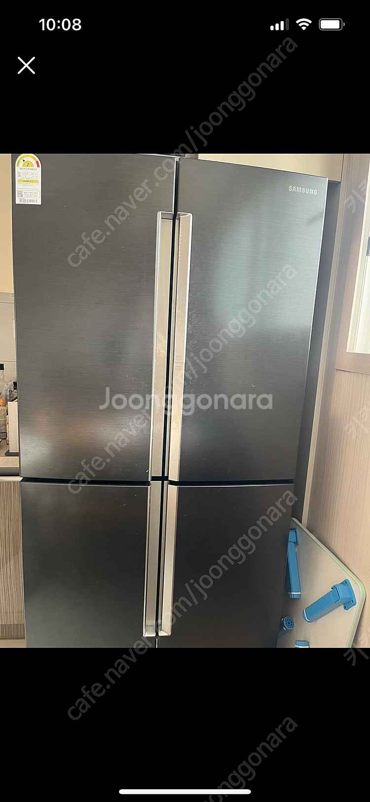 삼성 양문형 4도어 냉장고 RF85M9202B1--1
