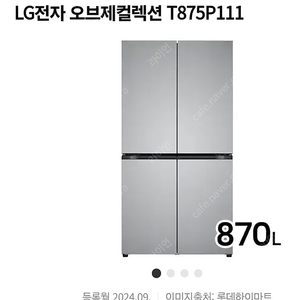 LG전자 오브제컬렉션 T875P111(조합원 제공)