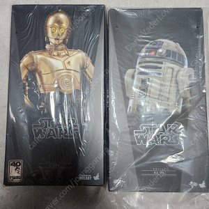 핫토이 스타워즈 C3PO + R2D2 판매합니다.