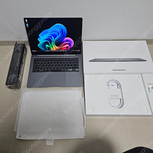 삼성 갤럭시북5프로 14인치 최고사양(울7 258v,32gb,1tb,윈11) 새상품급 노트북