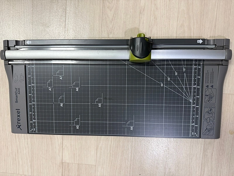 종이재단기 스마트컷 A445 택포 이미지