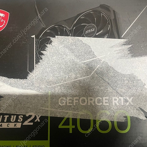 MSI 지포스 RTX 4060 벤투스 2X 블랙