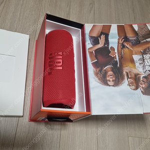 jbl flip6 블루투스 스피커 개봉후 테스트품(레드)