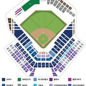 [NC vs LG] 3루 테이블(114블럭, 115블럭, 116블럭 2~6연석) 양도합니다.(3/28, 3/29)