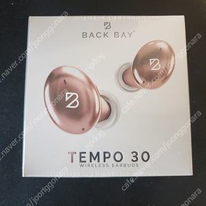 BACK BAY TEMPO30 무선이어폰 미개봉 새상품 판매합니다.