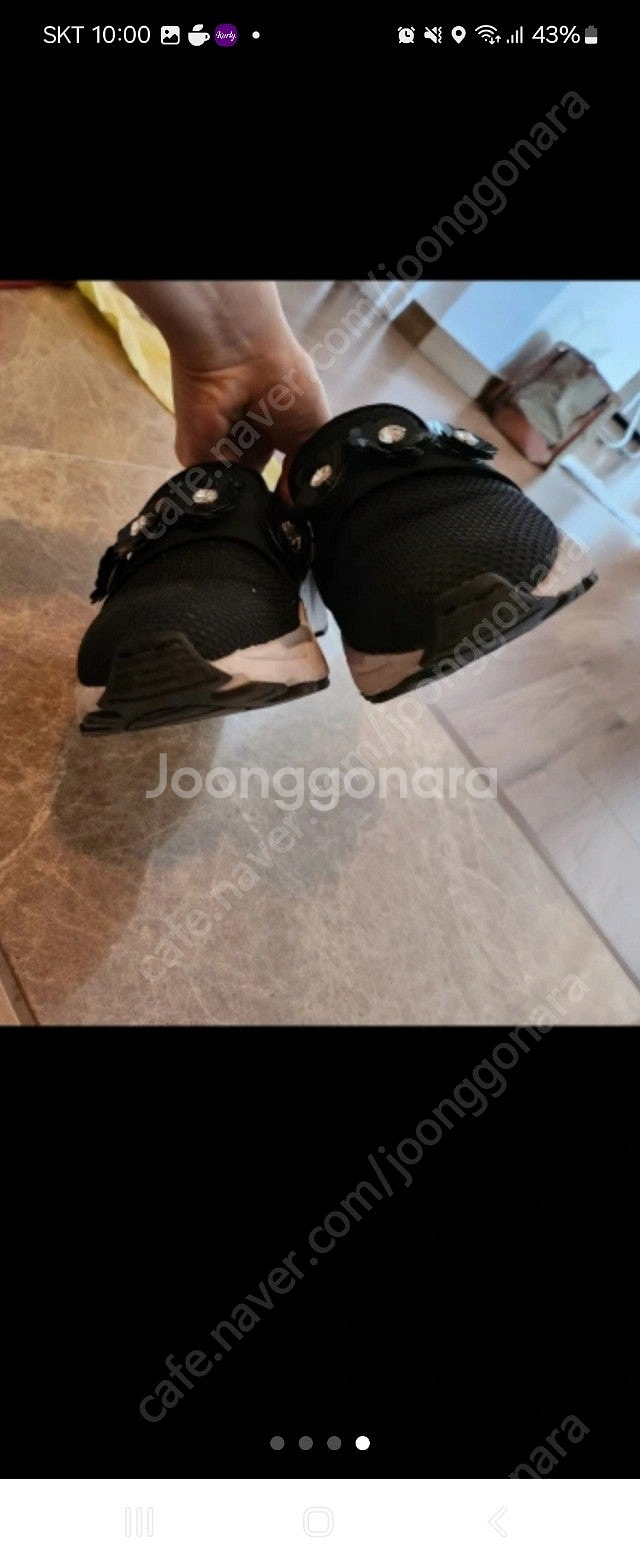 슈콤마보니 245 38 여름 운동화 편하고 블링블링 스...--1