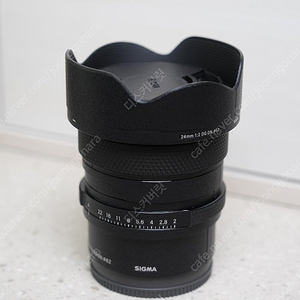 시그마 24mm F2 FE 렌즈 소니 E마운트