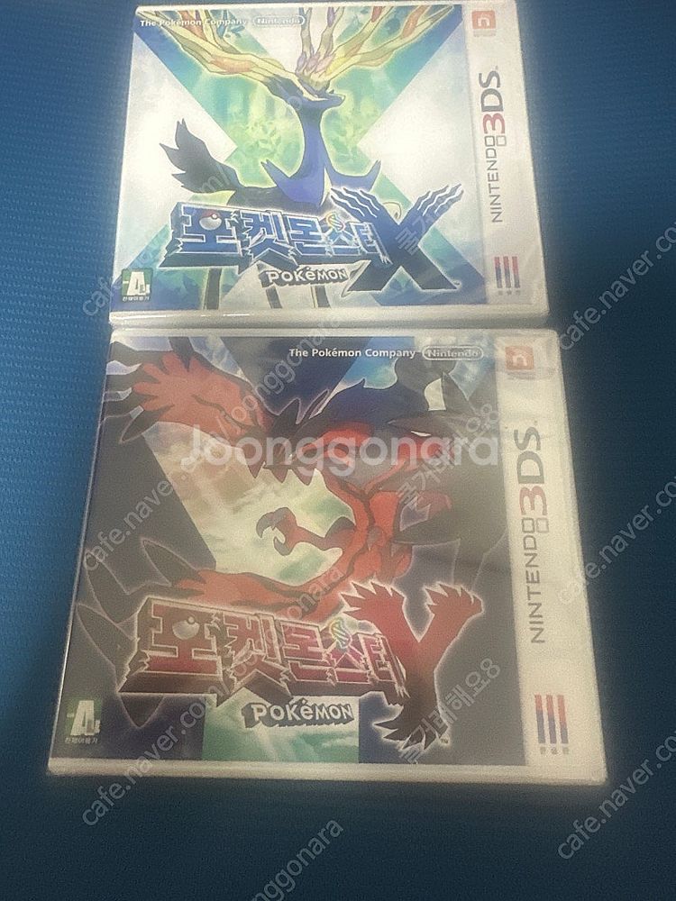닌텐도 3ds 포켓몬스터 x,y 미개봉--0