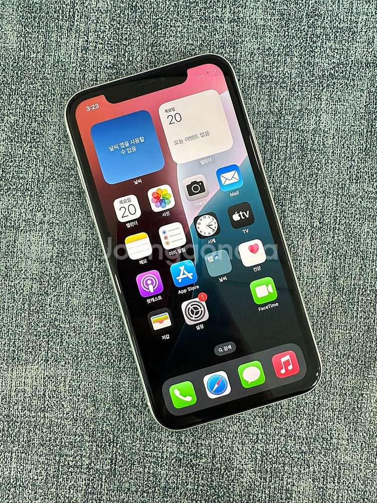 (A급) 아이폰XR 64G 화이트 배터리 76% 깨끗한...--2