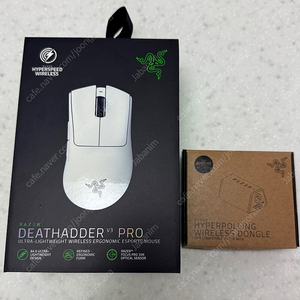 RAZER 데스에더 V3 PRO 화이트 + 8K 동글 포함