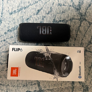 JBL 플립6 flip 스피커 블랙