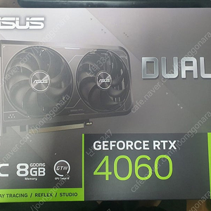 ASUS DUAL 지포스 RTX 4060 V2