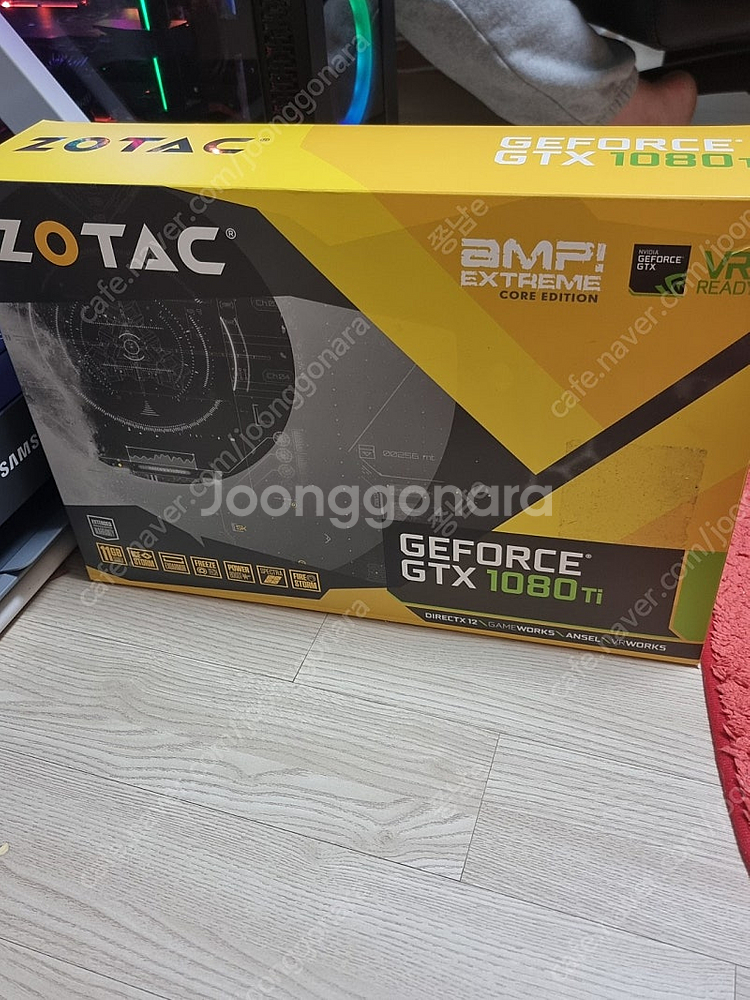 조텍 1080Ti 익스트림 코어 에디션 팝니다--0