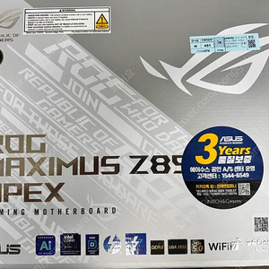 ROG MAXIMUS Z890 APEX 판매합니다