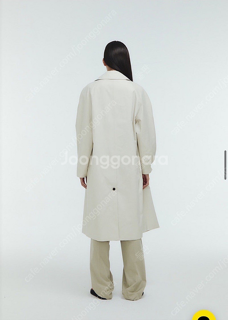 GBH apparel 래글런 트렌치 코트 라이트그레이 ...--4