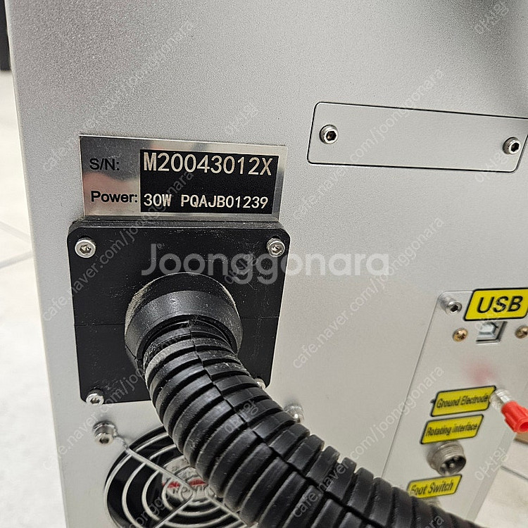 30W 금속 레이저 마킹기 판매 합니다. 로터리 포함--7
