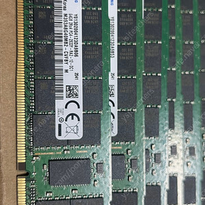 삼성 DDR4-2933y 서버용 메모리 ECC 64gb 12개