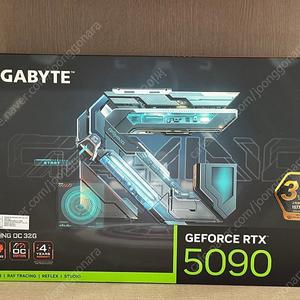 [GIGABYTE] 미개봉 RTX 5090 GAMING OC D7 32GB 제이씨현