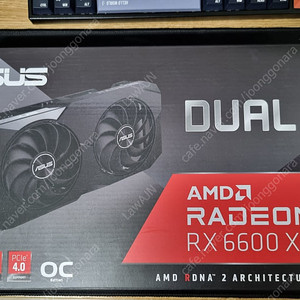 라데온 RX 6600 XT ASUS DUAL OC 8G