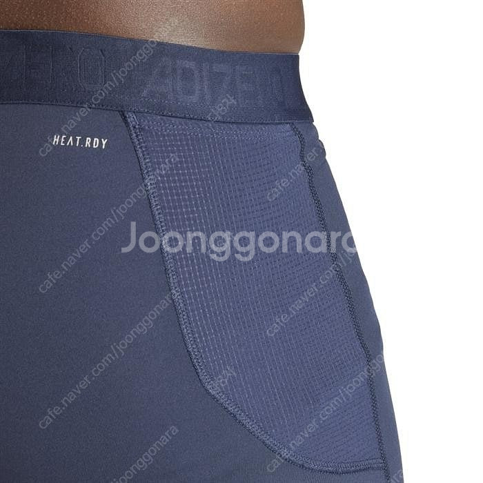[XL] 아디다스 아디제로 러닝 레깅스 하프타이즈--3
