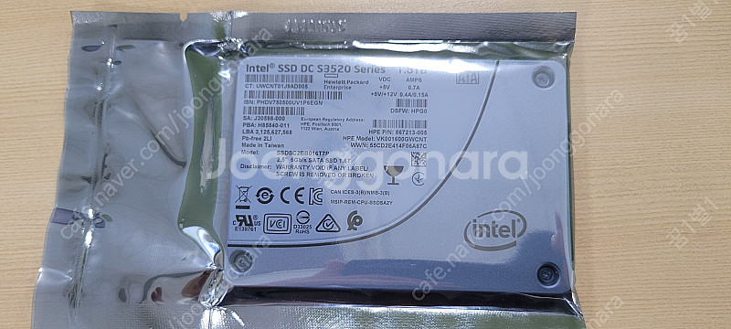 인텔 S3520 2.5인치 SATA SSD 1.6TB ...--0