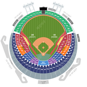 [3월 26일 수요일] LG트윈스 vs 한화이글스 / 3루 네이비 328블럭 2연석