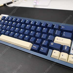 qk65 v2 + 파도 스위치 + gmk 스타게이츠