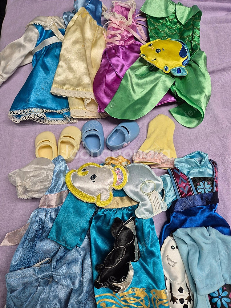 디즈니 베이비돌 라푼젤 오로라 신데렐라 포카혼타스--6