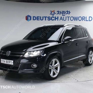 중고차 폭스바겐 티구안 2.0 TDI 블루모션 R라인 15년형 32,000키로 중고차전액할부 ★ 여유자금 ★ 수원 ★