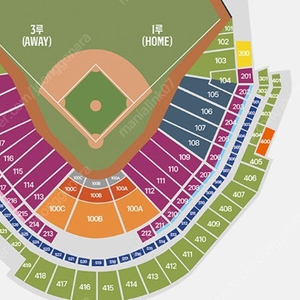 3월28일(금) 29일(토) 30(일) 기아타이거즈 3루 내야지정석A 2연석~4연석(1인석 가능) 타이거즈vs이글스 대전 한화생명 볼파크 개막전 [안전결제 가능]
