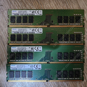 삼성 램 DDR4 2666 8G X 4 팝니다 (택포)