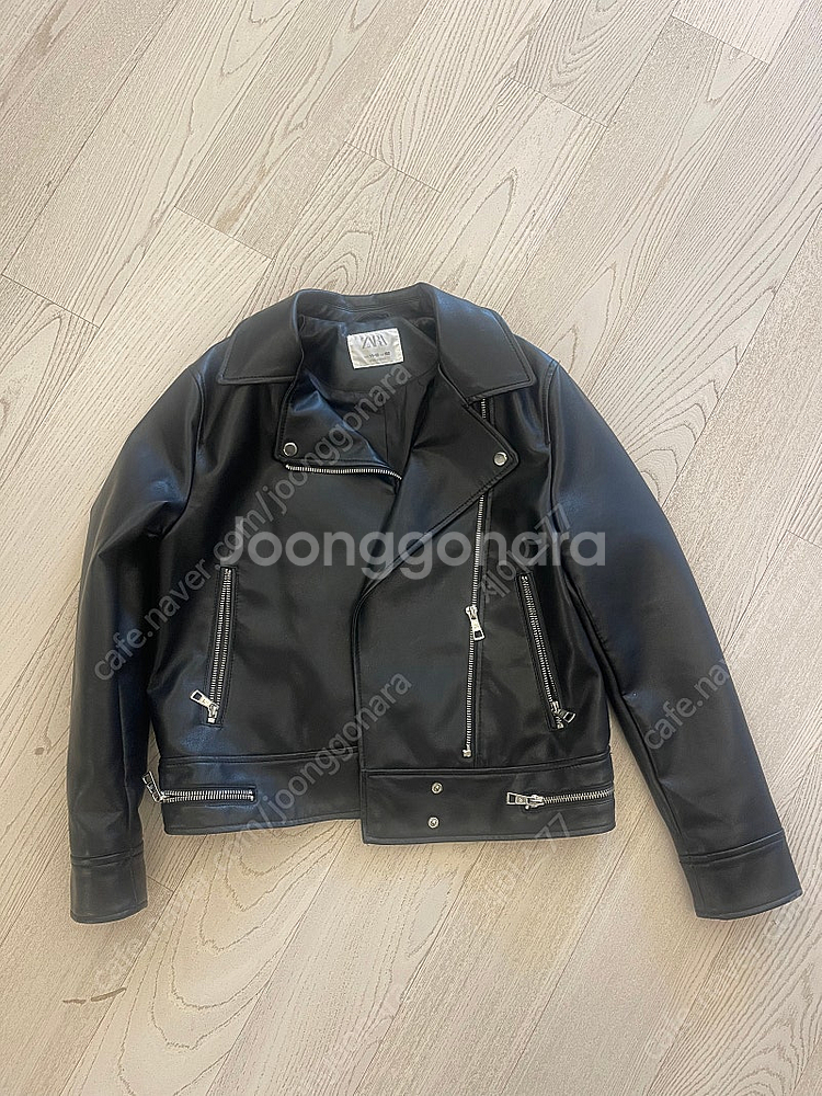 자라키즈 11-12 가죽점퍼--0