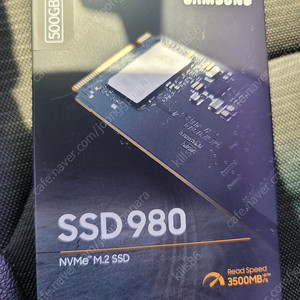 삼성 SSD 980 NVMe 500GB 미개봉 새상품 팝니다