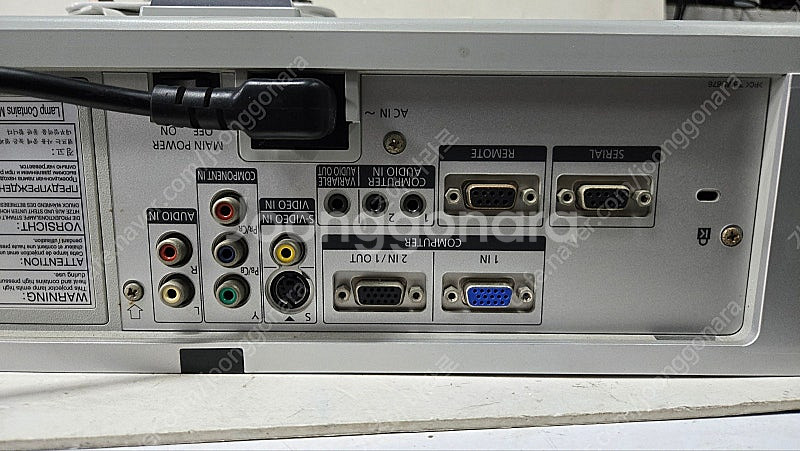 빔프로젝터 파나소닉 pt-f200ea 팔아봅니다--6