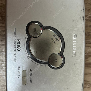 AIWA PX380 아이와 미키마우스 워크맨 카세트 aiwa px380