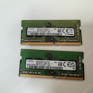 삼성 DDR4 PC3200 16GB(8GB 2개) 노트북 메모리