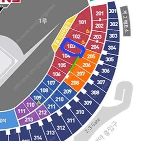 3/26(수) 엘지 트윈스 vs 한화 이글스 103구역 1루 레드석 2연석/4연석 [통로석] 양도합니다.