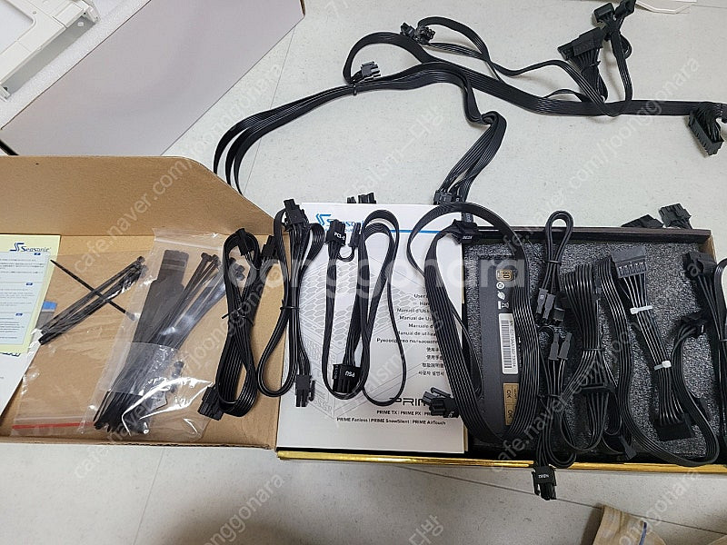 시소닉 prime gx-1000w gold 풀모듈러--4