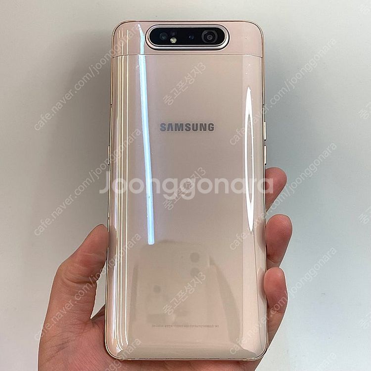 62494 갤럭시A80 (A805) 엔젤골드 128GB...--1