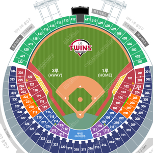 3월 25일 26일 27일 lg트윈스 vs 한화이글스 3루 오렌지석 레드석 네이비석 2연석 판매합니다