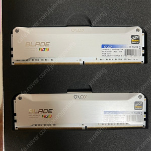oloy DDR4 3600 CL14 (8Gx2) 판매합니다