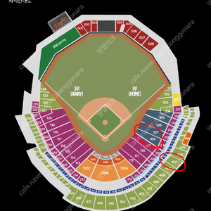 28일(금) 한화vs기아 1루 내야지정석B 407구역