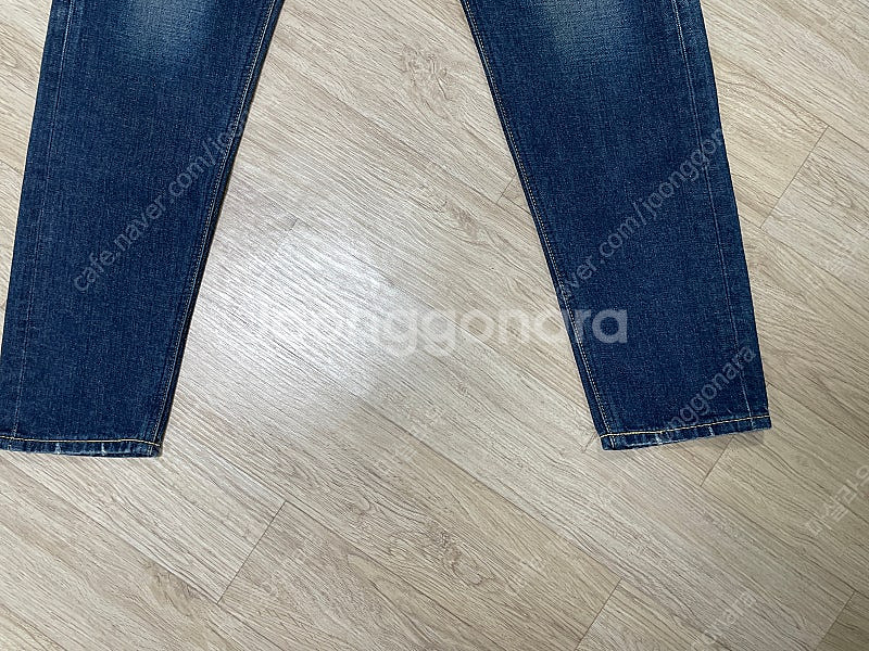 [28] 새제품* Lee 일본판 여성 테이퍼드핏 진청워...--3