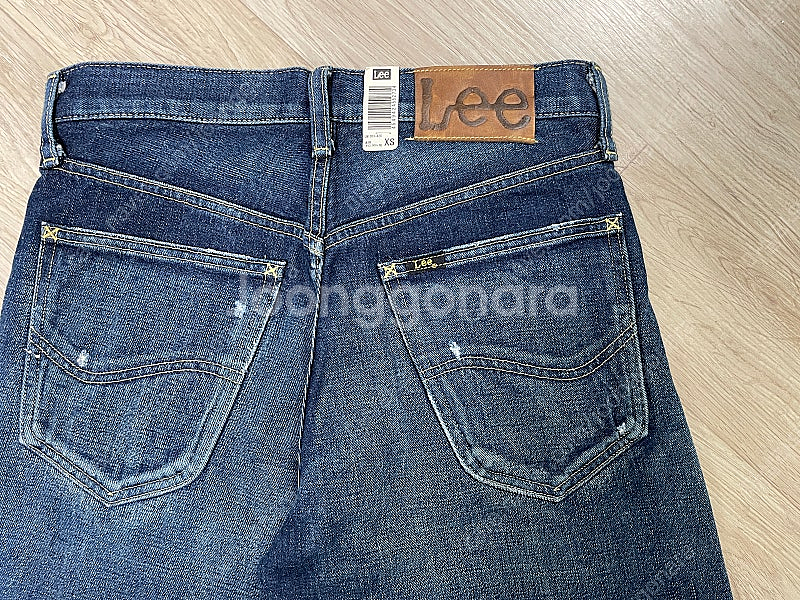 [28] 새제품* Lee 일본판 여성 테이퍼드핏 진청워...--6