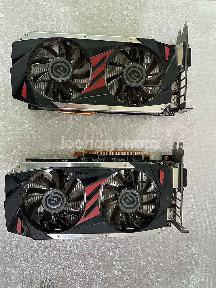 1050ti 2개 (팬수리 필요)--0