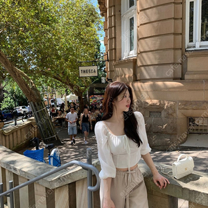 온트 릴리블라우스 M